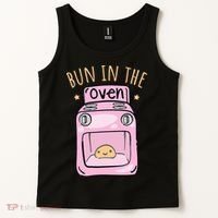 Bun In The Oven Baby Announcement Tank Top thumb 2