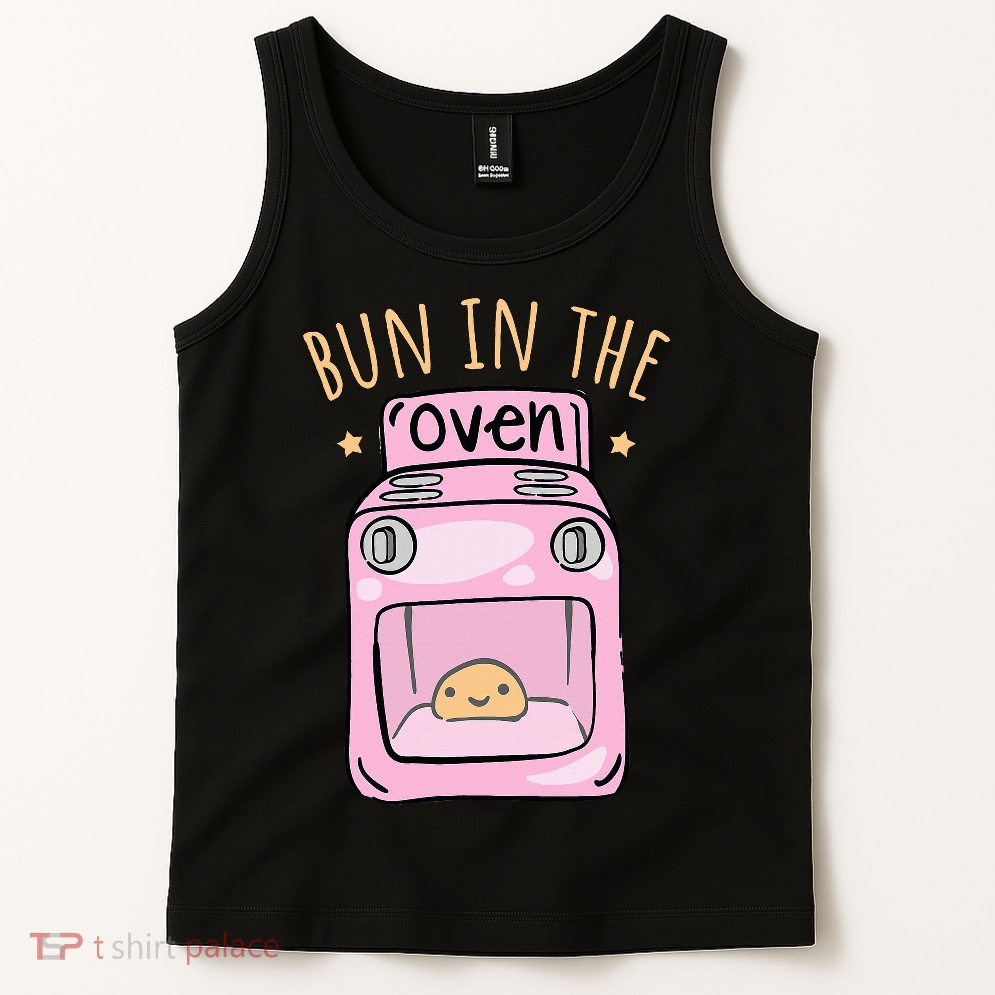 Bun In The Oven Baby Announcement Tank Top