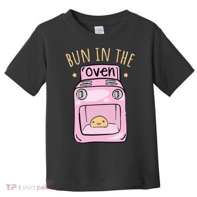 Bun In The Oven Baby Announcement Toddler T-Shirt