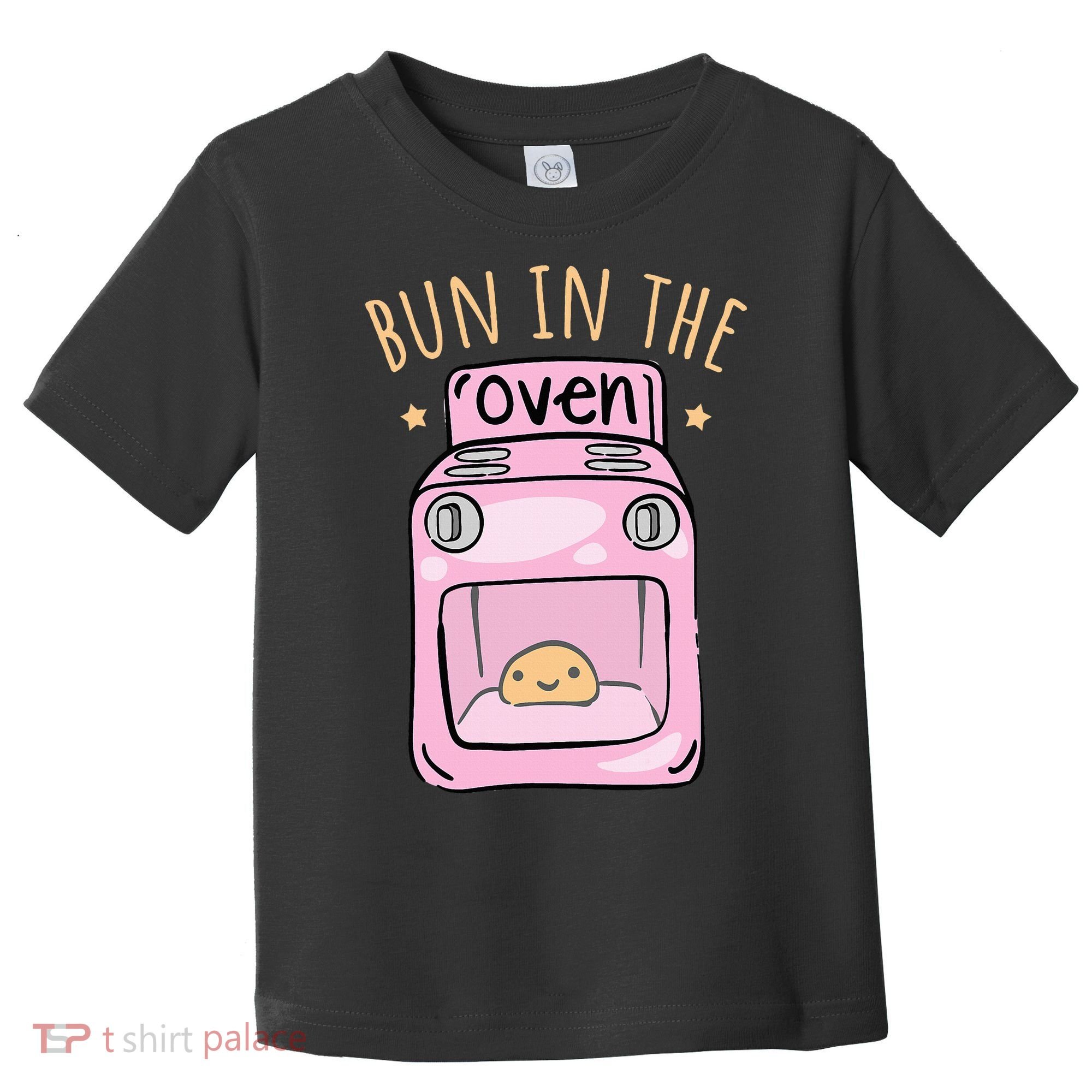 Bun In The Oven Baby Announcement Toddler T-Shirt
