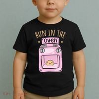 Bun In The Oven Baby Announcement Toddler T-Shirt thumb 2