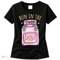 Bun In The Oven Baby Announcement Women's T-Shirt thumb 0