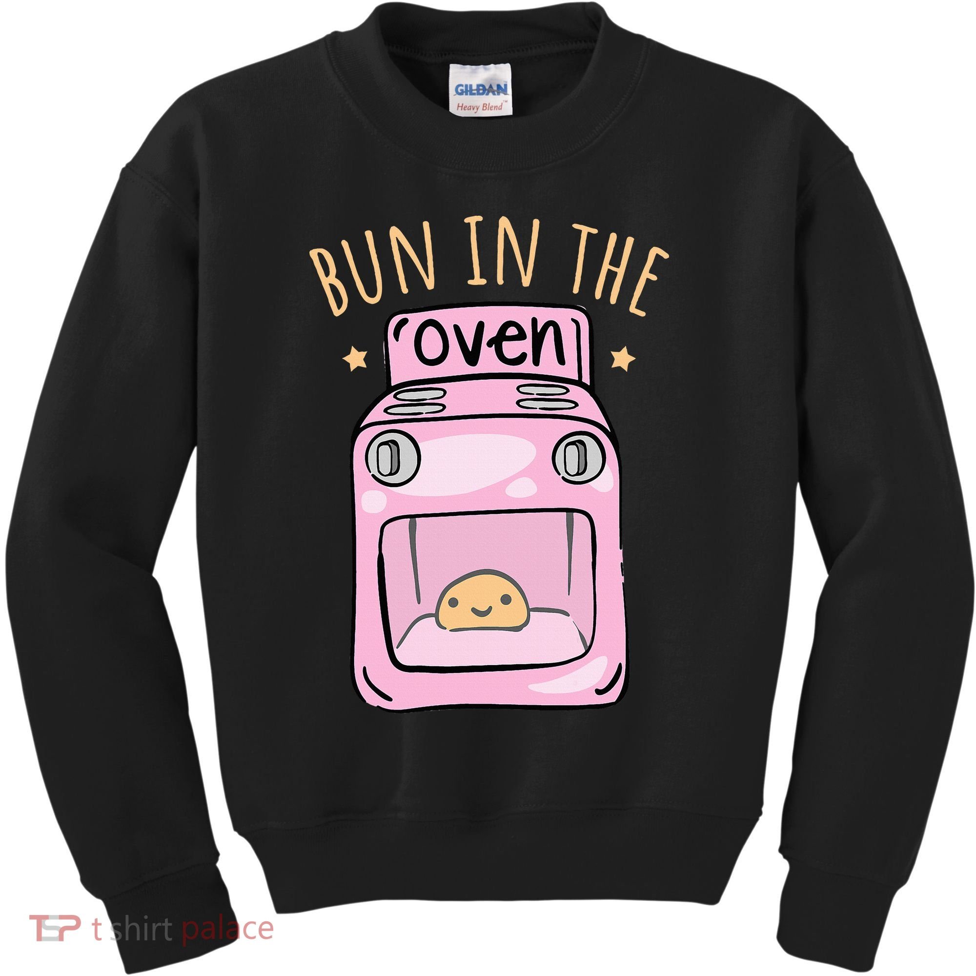 Bun In The Oven Baby Announcement Kids Sweatshirt