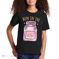 Bun In The Oven Baby Announcement Kids T-Shirt thumb 2