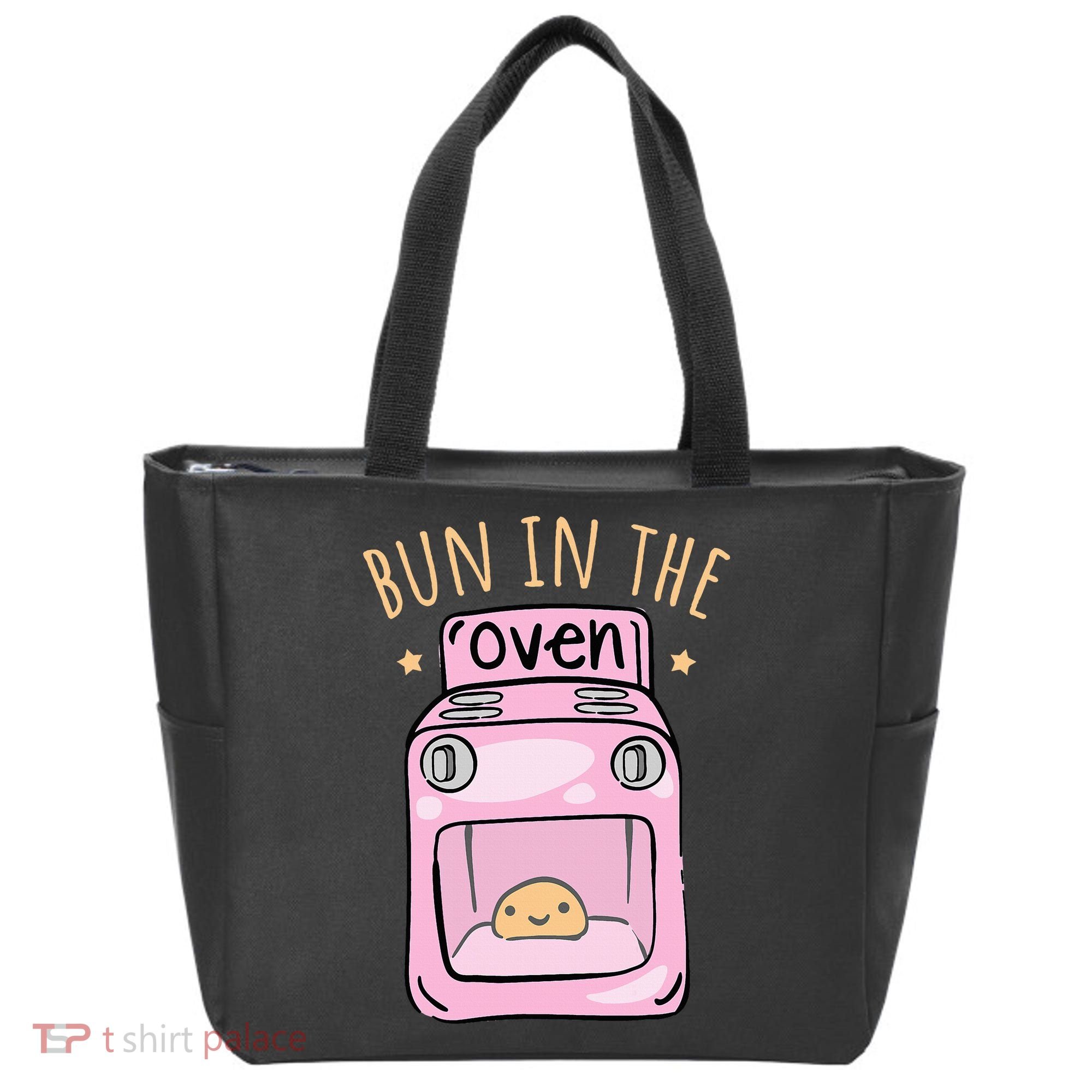 Bun In The Oven Baby Announcement Tote Bag