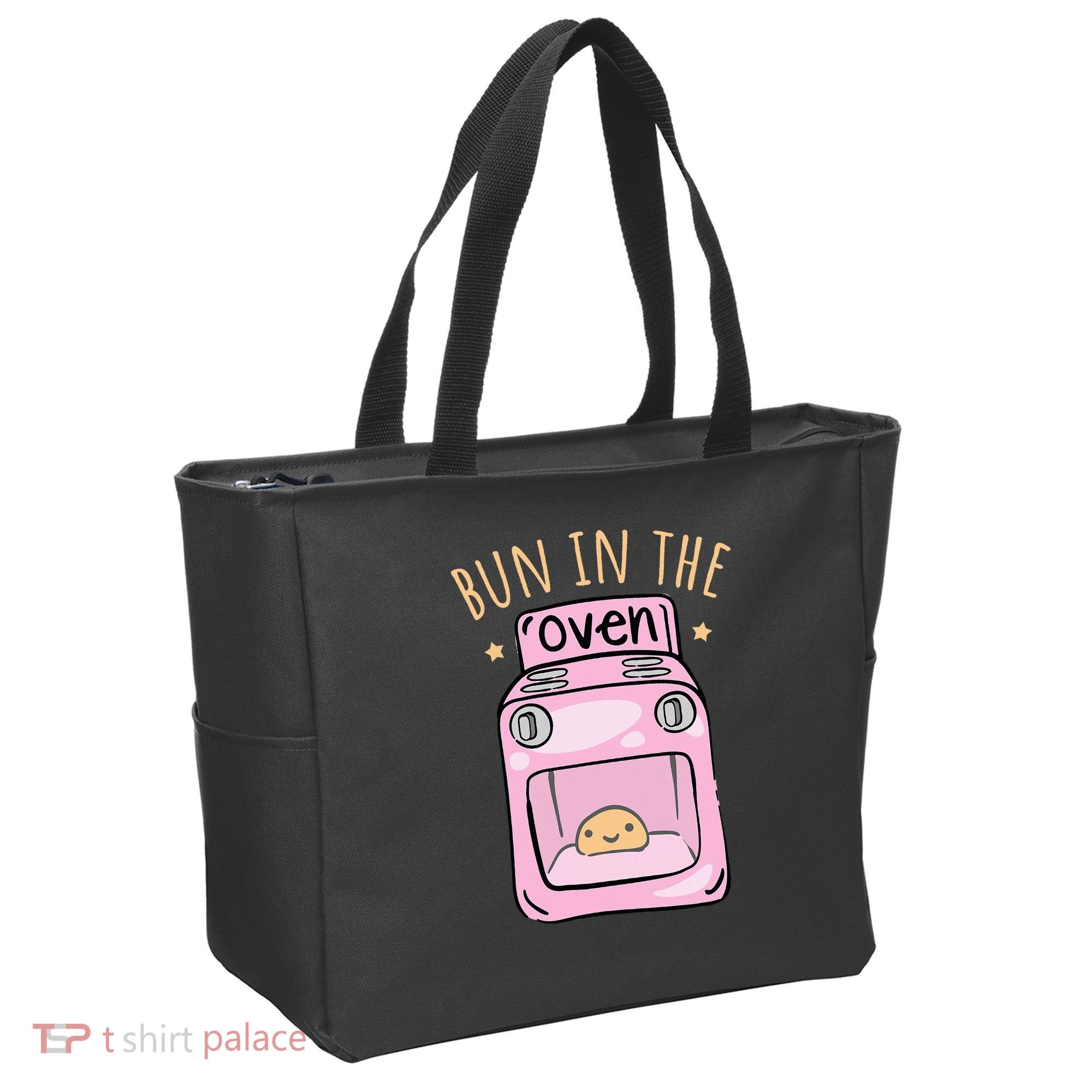 Bun In The Oven Baby Announcement Tote Bag