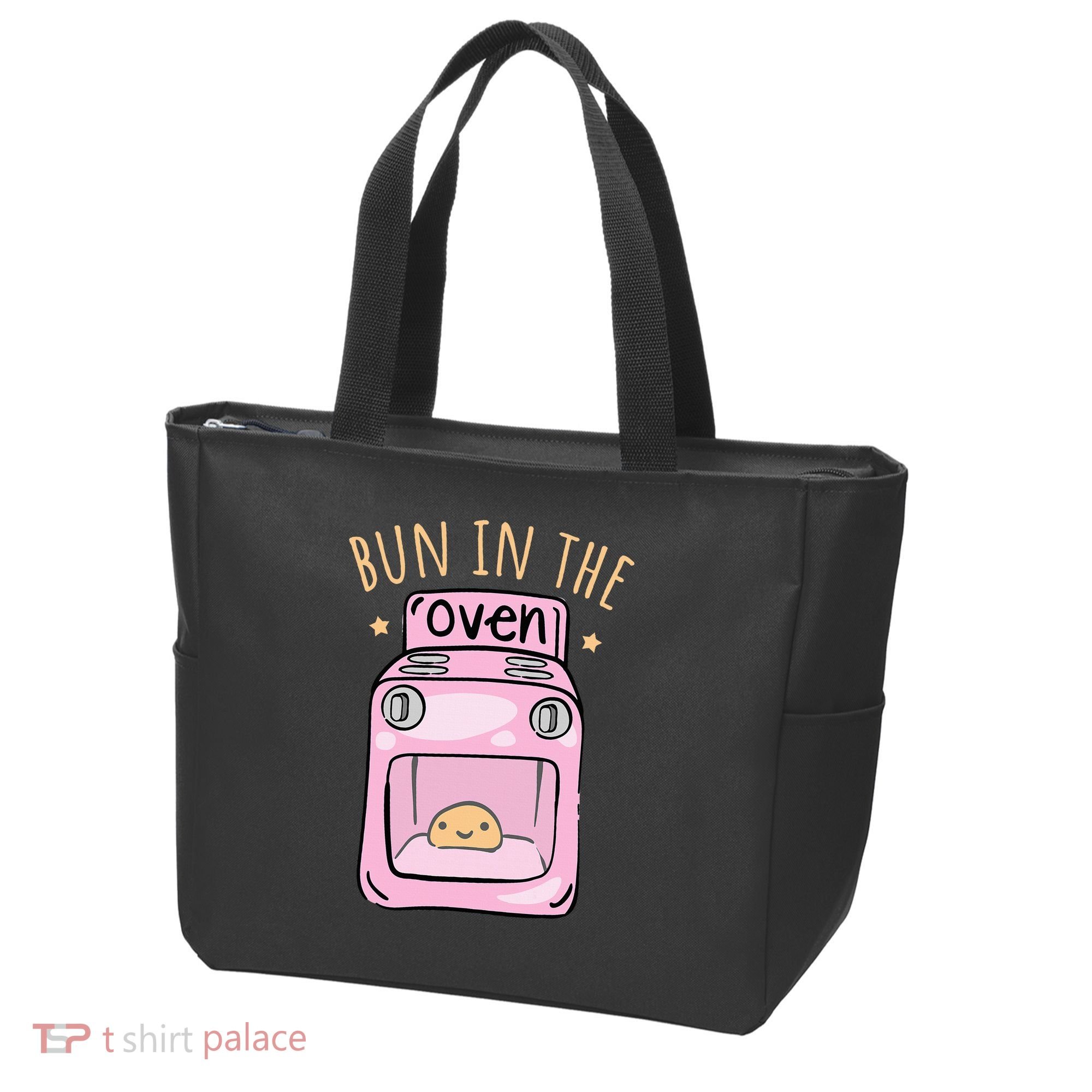 Bun In The Oven Baby Announcement Tote Bag