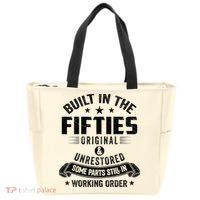 Built In The Fifties Built In The 50s Birthday Tote Bag thumb 0