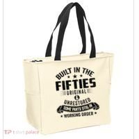 Built In The Fifties Built In The 50s Birthday Tote Bag thumb 2