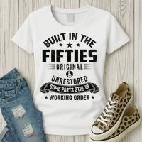 Built In The Fifties Built In The 50s Birthday Women's T-Shirt thumb 3