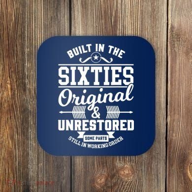 Built In The Sixties Original & Unrestored Coaster