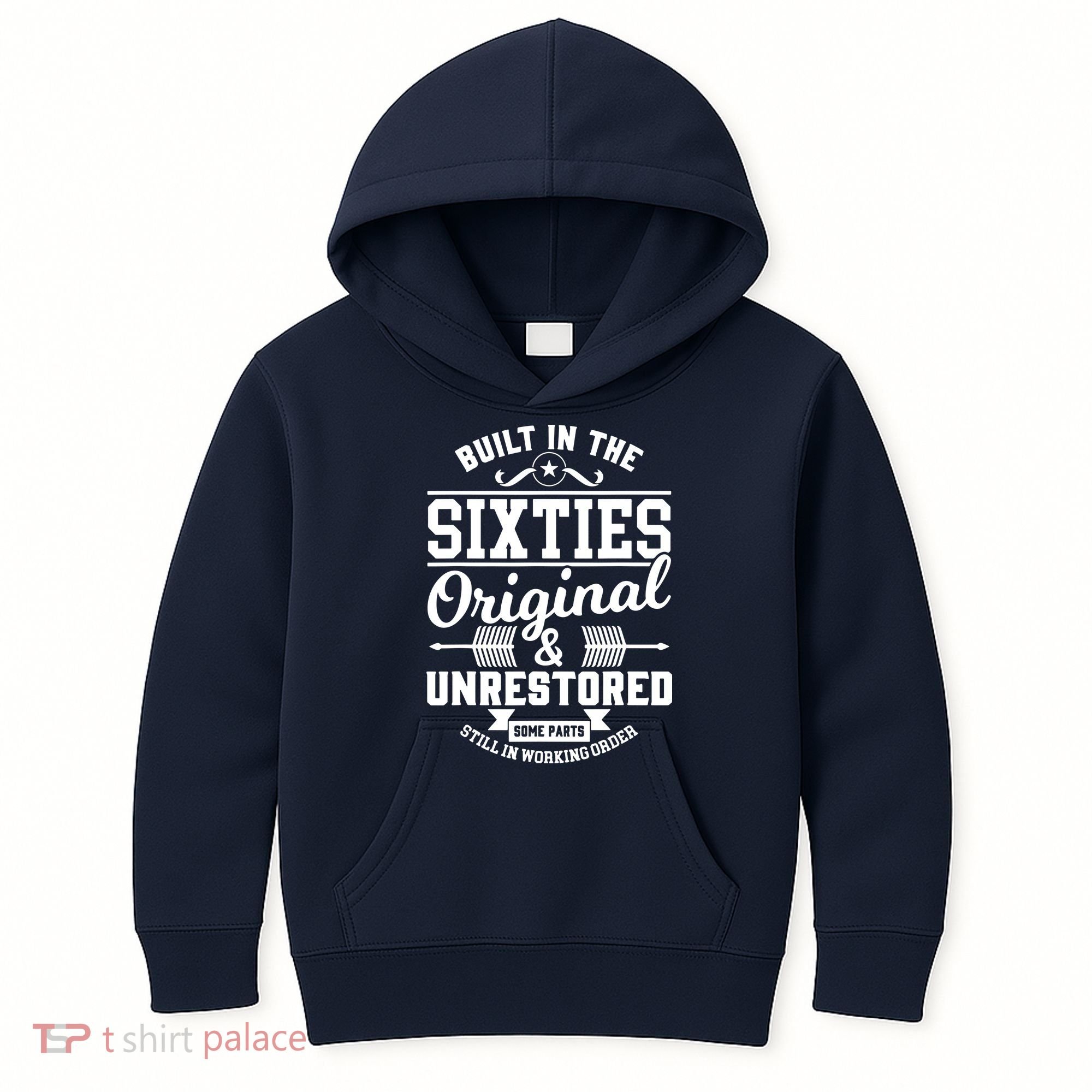 Built In The Sixties Original & Unrestored Kids Hoodie