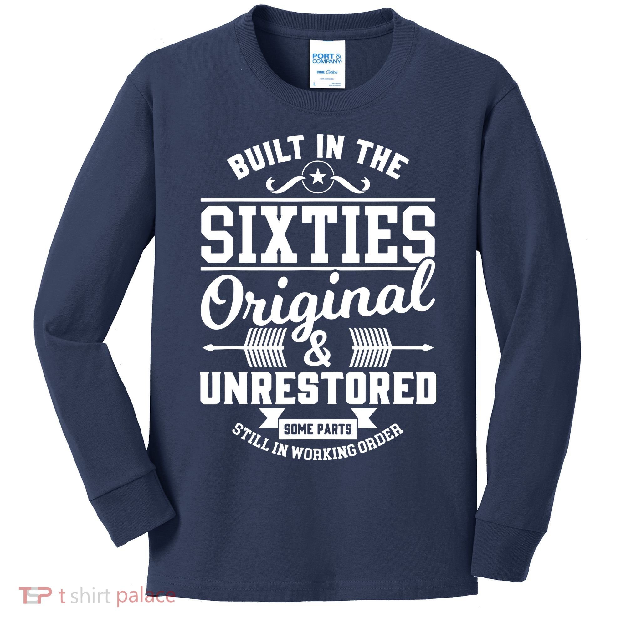 Built In The Sixties Original & Unrestored Kids Long Sleeve Shirt