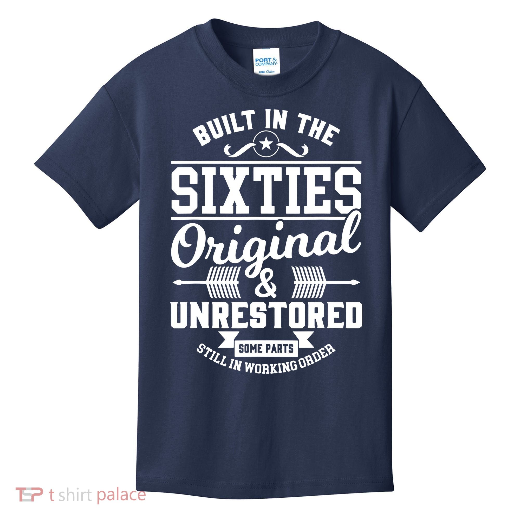 Built In The Sixties Original & Unrestored Kids T-Shirt