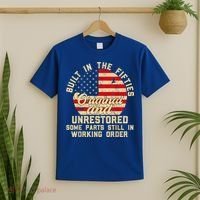 Built In The Fifties Original &Unrestored Born In The 1950s T-Shirt thumb 2
