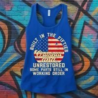 Built In The Fifties Original &Unrestored Born In The 1950s Women's Tank Top thumb 3