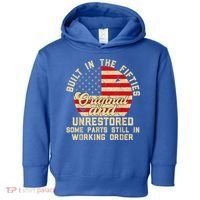 Built In The Fifties Original &Unrestored Born In The 1950s Toddler Hoodie thumb 0