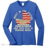 Built In The Fifties Original &Unrestored Born In The 1950s Women's Long Sleeve Shirt thumb 0