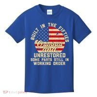Built In The Fifties Original &Unrestored Born In The 1950s Kids T-Shirt thumb 0