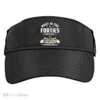 Built In The Forties Built In The 40s Birthday Adult Drive Performance Visor thumb 0