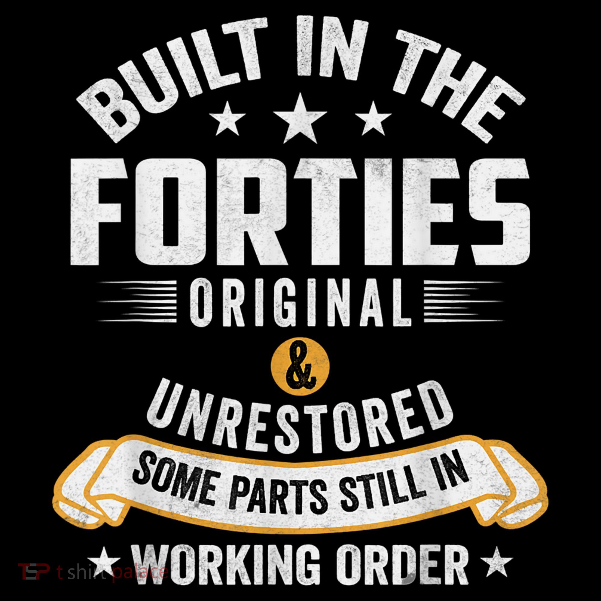 Built In The Forties Built In The 40s Birthday Coffee Mug