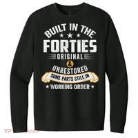 Built In The Forties Built In The 40s Birthday V.I.T. Fleece Crew Sweatshirt thumb 0