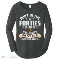 Built In The Forties Built In The 40s Birthday Women's Perfect Tri Tunic Long Sleeve Shirt thumb 0