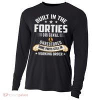 Built In The Forties Built In The 40s Birthday Cooling Performance Long Sleeve Crew thumb 0