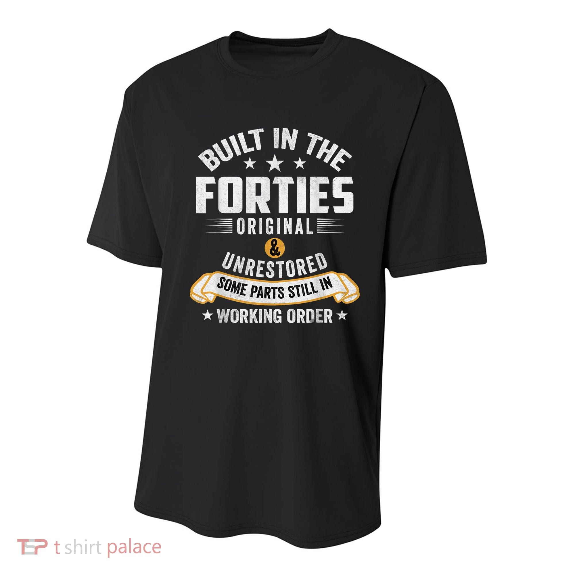 Built In The Forties Built In The 40s Birthday Youth Performance Sprint T-Shirt