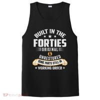 Built In The Forties Built In The 40s Birthday PosiCharge Competitor Tank thumb 0