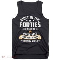 Built In The Forties Built In The 40s Birthday Tank Top thumb 0