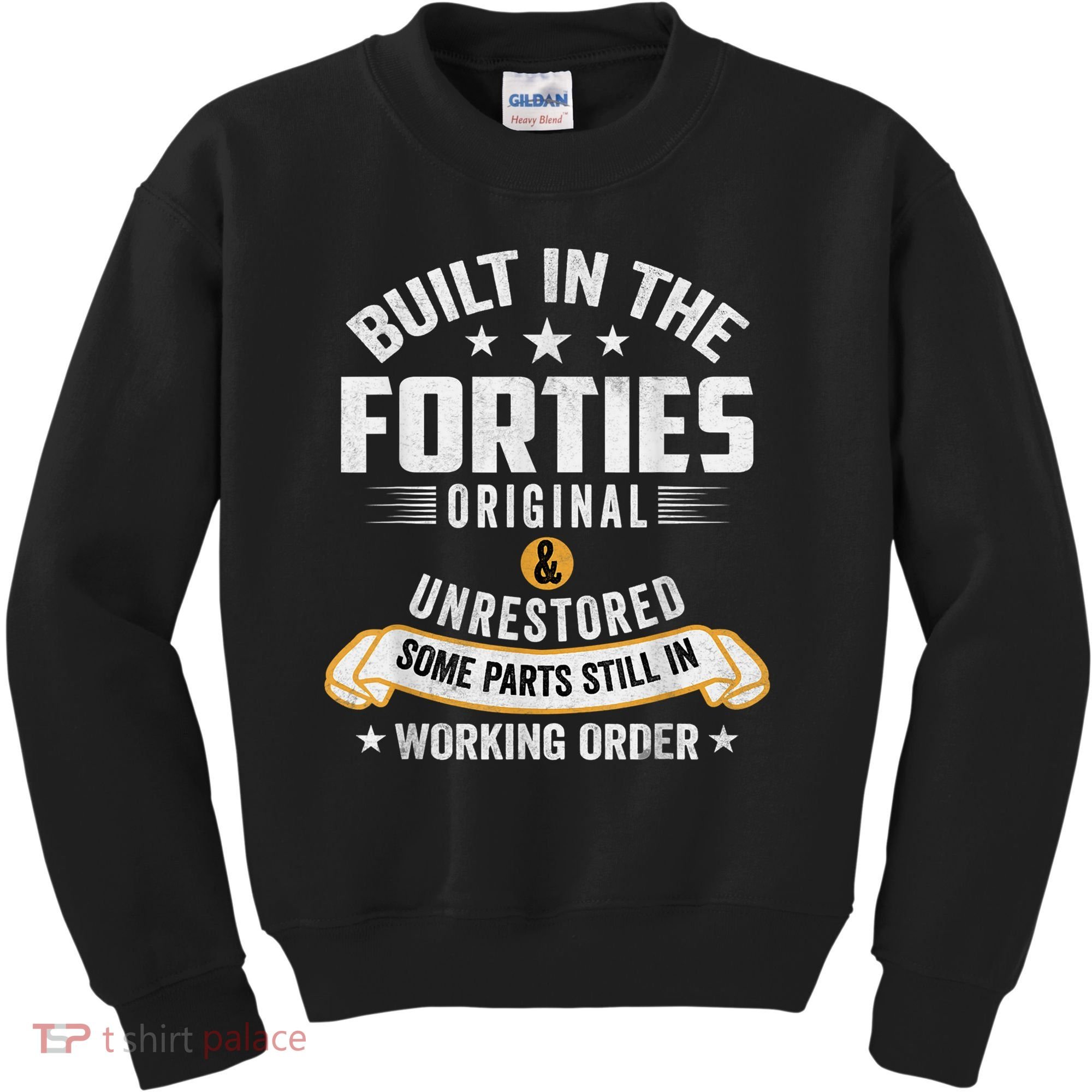 Built In The Forties Built In The 40s Birthday Kids Sweatshirt