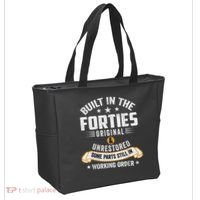 Built In The Forties Built In The 40s Birthday Tote Bag thumb 2