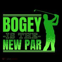 Bogey Is The New Par Golf Doggie Tank thumb 4