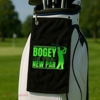 Bogey Is The New Par Golf Golf Towel thumb 2