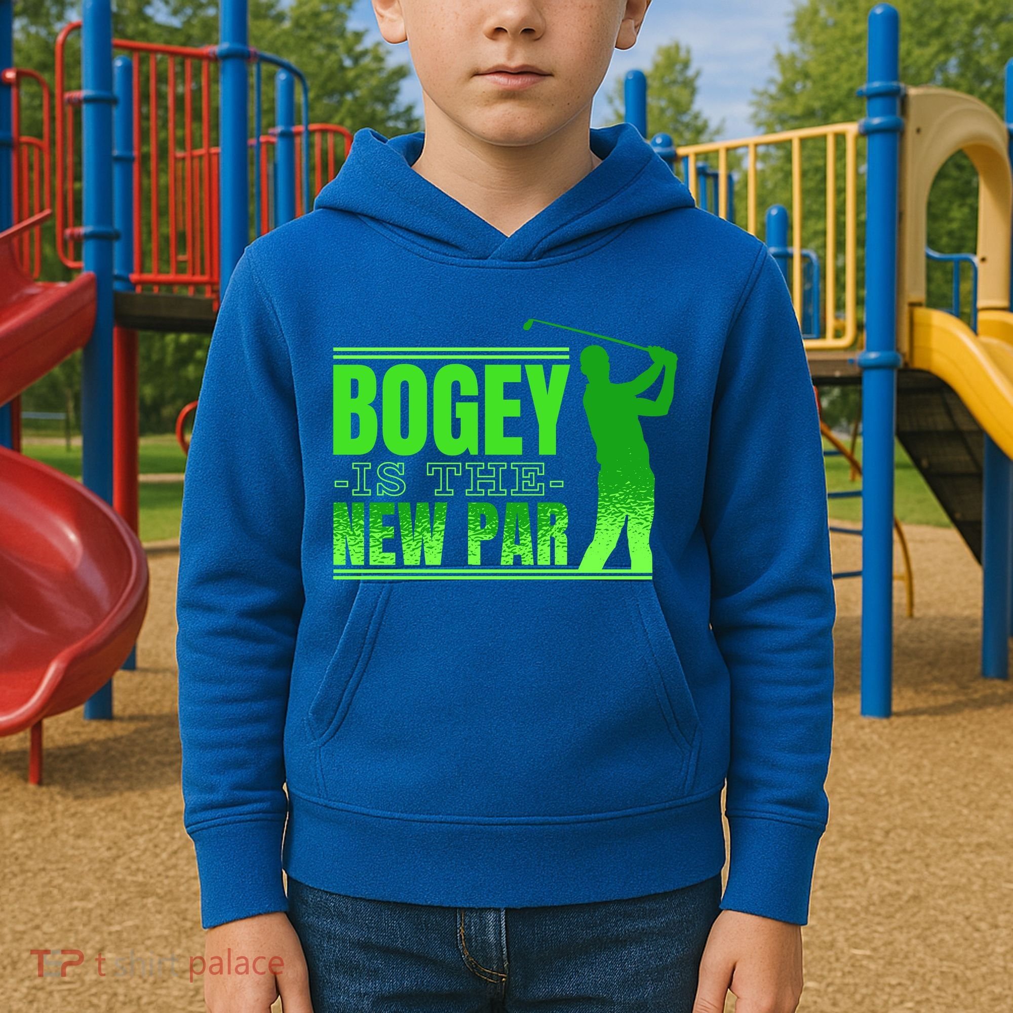 Bogey Is The New Par Golf Kids Hoodie