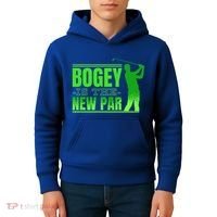 Bogey Is The New Par Golf Kids Hoodie thumb 4