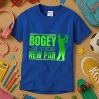 Bogey Is The New Par Golf Kids T-Shirt thumb 3