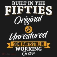 Built In The Fifties Built In The 50s Birthday Women's Hoodie thumb 2