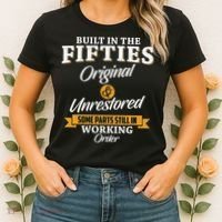 Built In The Fifties Built In The 50s Birthday Women's T-Shirt thumb 2