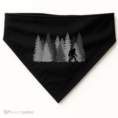 Bigfoot In The Forest Sasquatch Yeti USA-Made Doggie Bandana