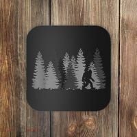Bigfoot In The Forest Sasquatch Yeti Coaster thumb 0