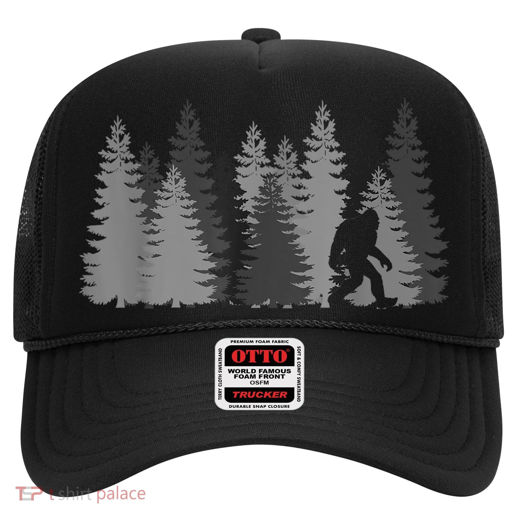 Bigfoot In The Forest Sasquatch Yeti Hat