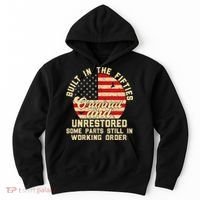 Built In The Fifties Original &Unrestored Born In The 1950s Hoodie thumb 0