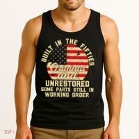 Built In The Fifties Original &Unrestored Born In The 1950s Tank Top thumb 3