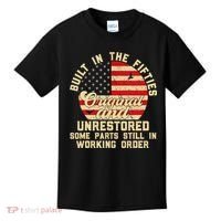 Built In The Fifties Original &Unrestored Born In The 1950s Kids T-Shirt thumb 0