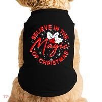 Believe In The Magic Of Christmas Doggie Tank thumb 0