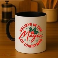 Believe In The Magic Of Christmas Coffee Mug thumb 4
