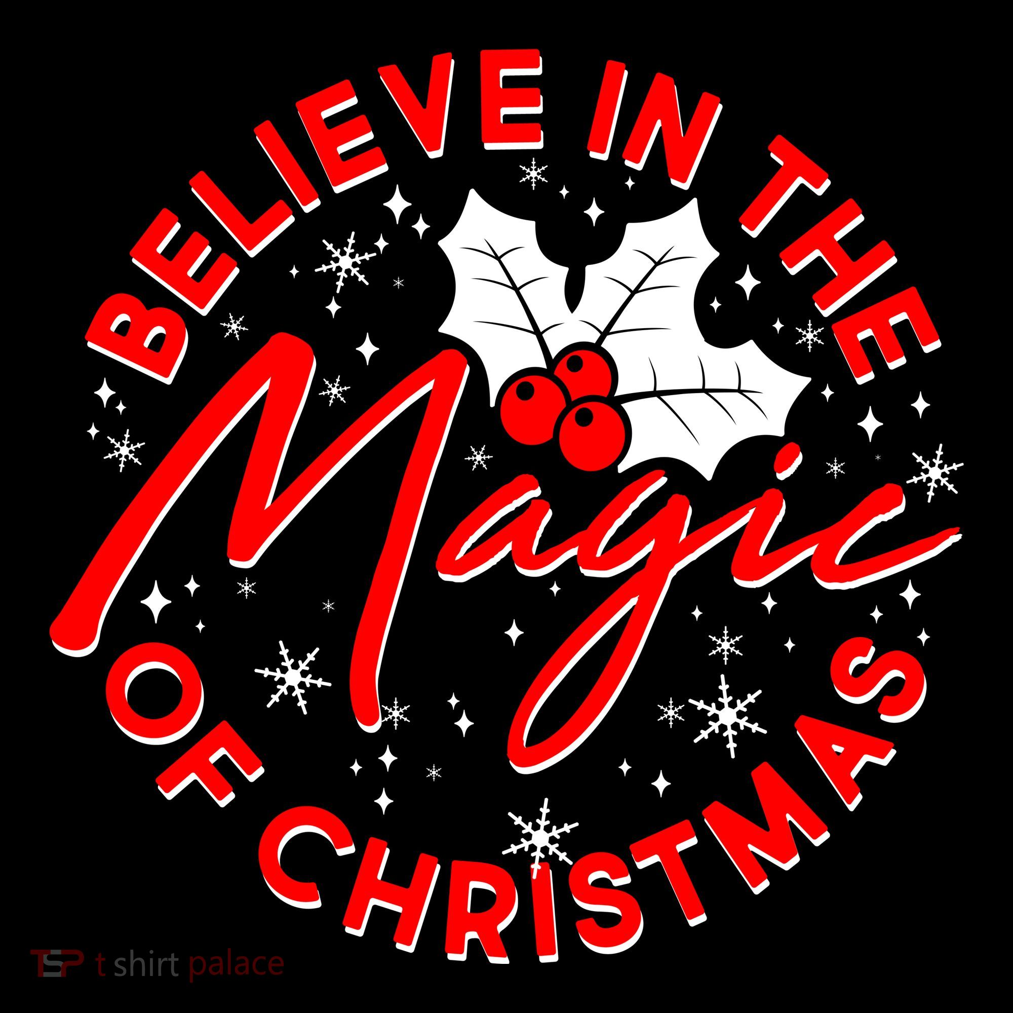 Believe In The Magic Of Christmas Women's Hoodie