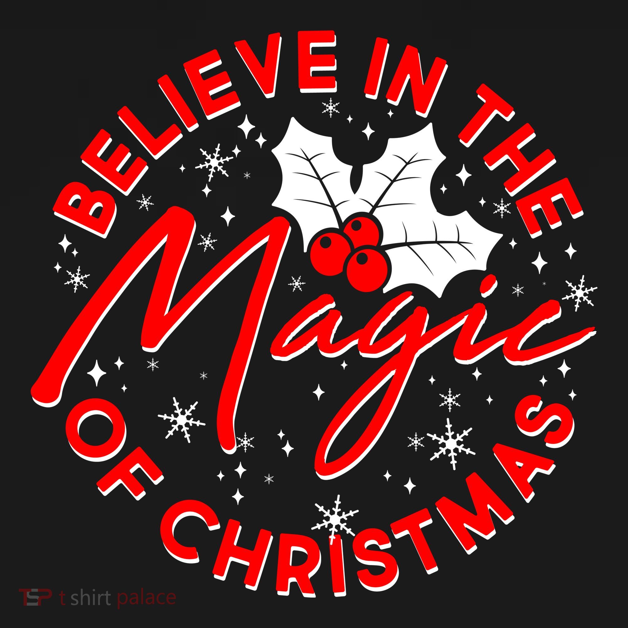 Believe In The Magic Of Christmas Women's Tank Top